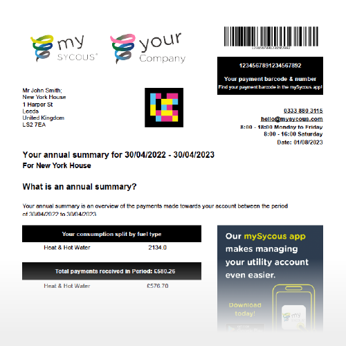 Annual summary thumbnail