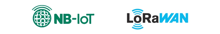 NB-Iot and LoRaWAN Logos