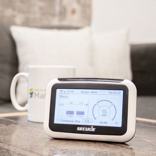 Secure Meters Pipet Device on Table